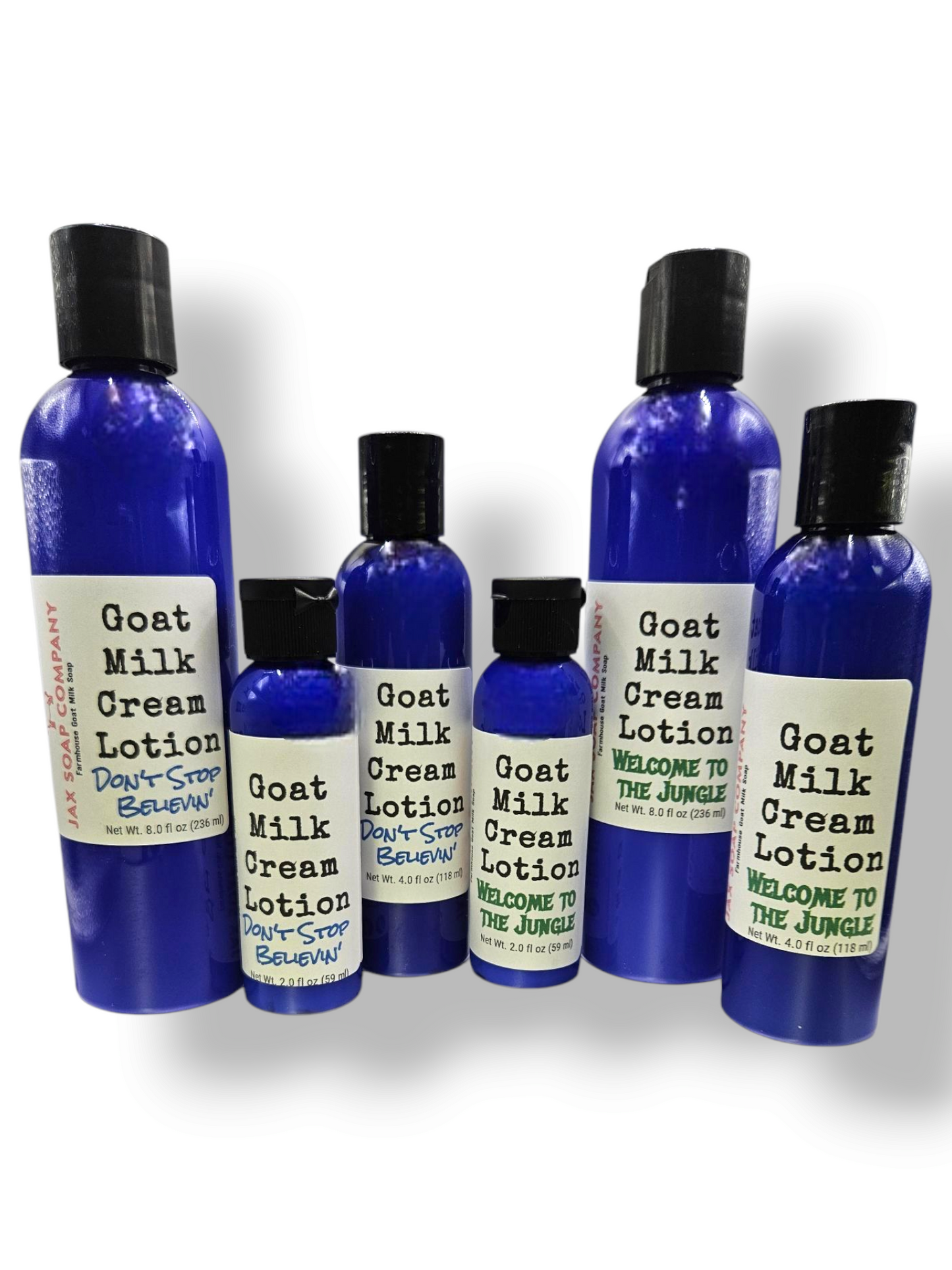 Goat Milk Cream Lotion - Rock & Roll Summer Series cream lotion Jax Soap Company