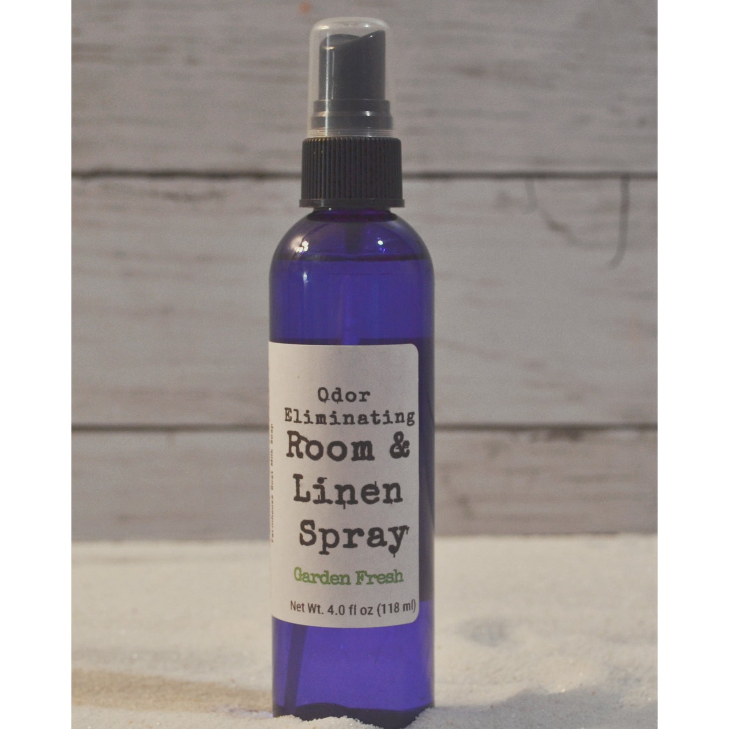bottle of garden fresh room and linen spray
