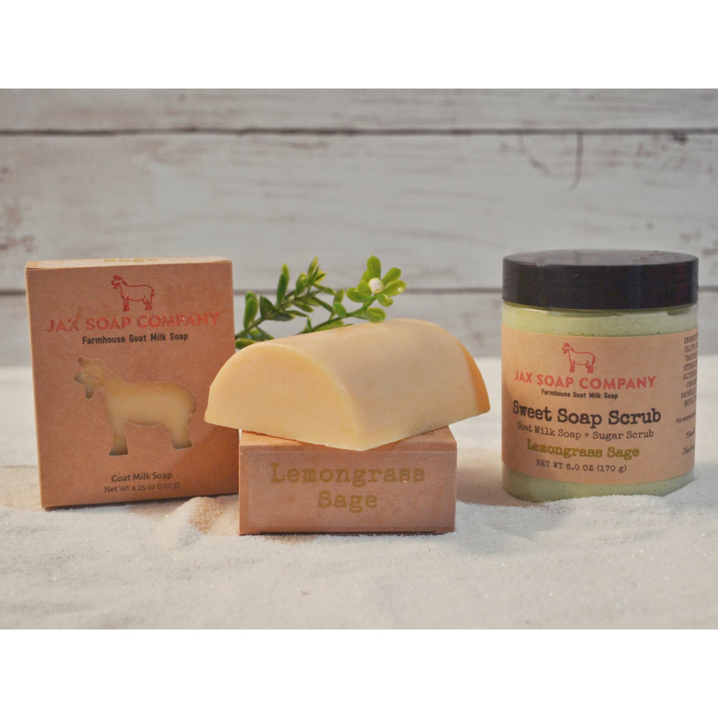 Lemongrass Sage Signature Bar Soap Bar Soap Jax Soap Company