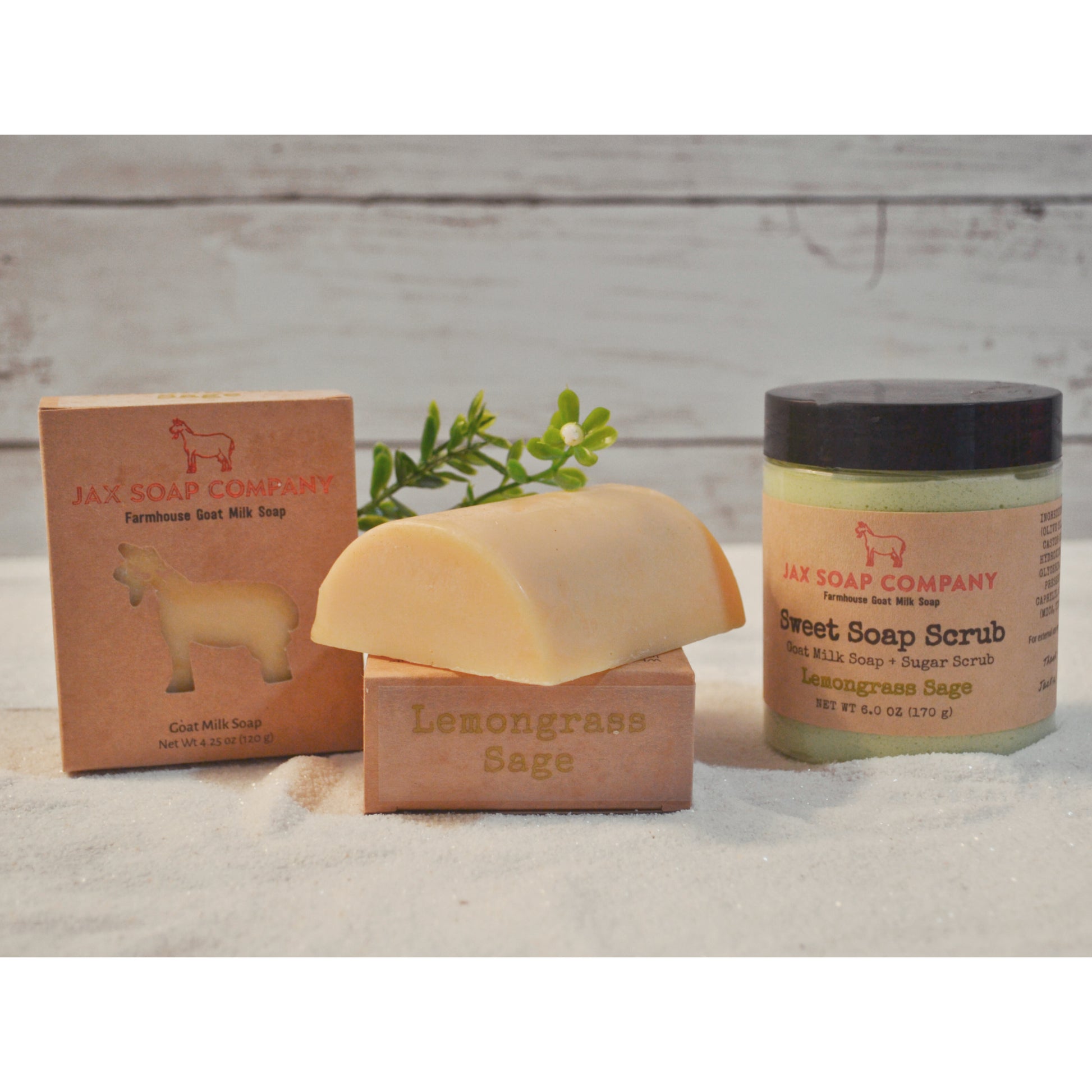 Lemongrass Sage Signature Bar Soap Bar Soap Jax Soap Company