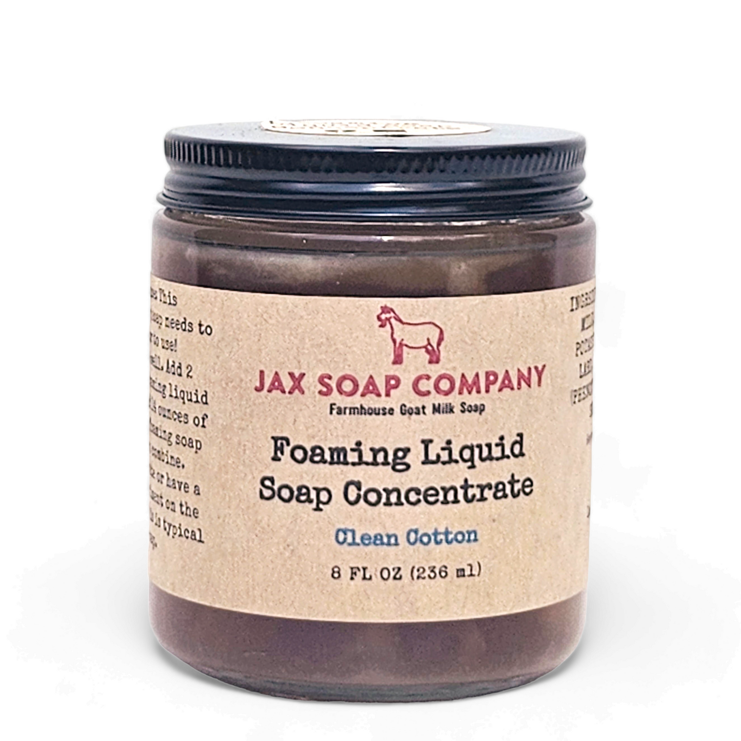 Foaming Hand Soap Concentrate Foaming Liquid Soap Concentrate Jax Soap Company
