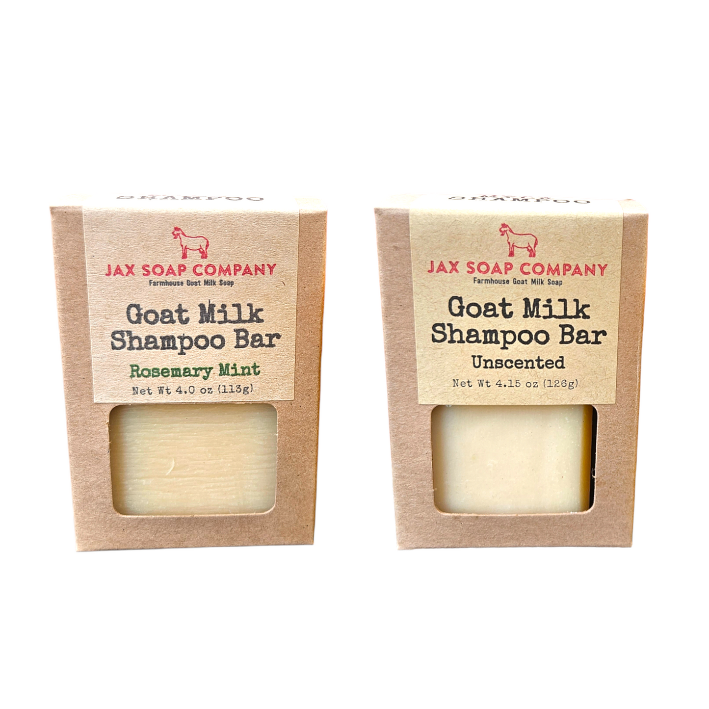 Goat Milk Shampoo Bars Shampoo Jax Soap Company