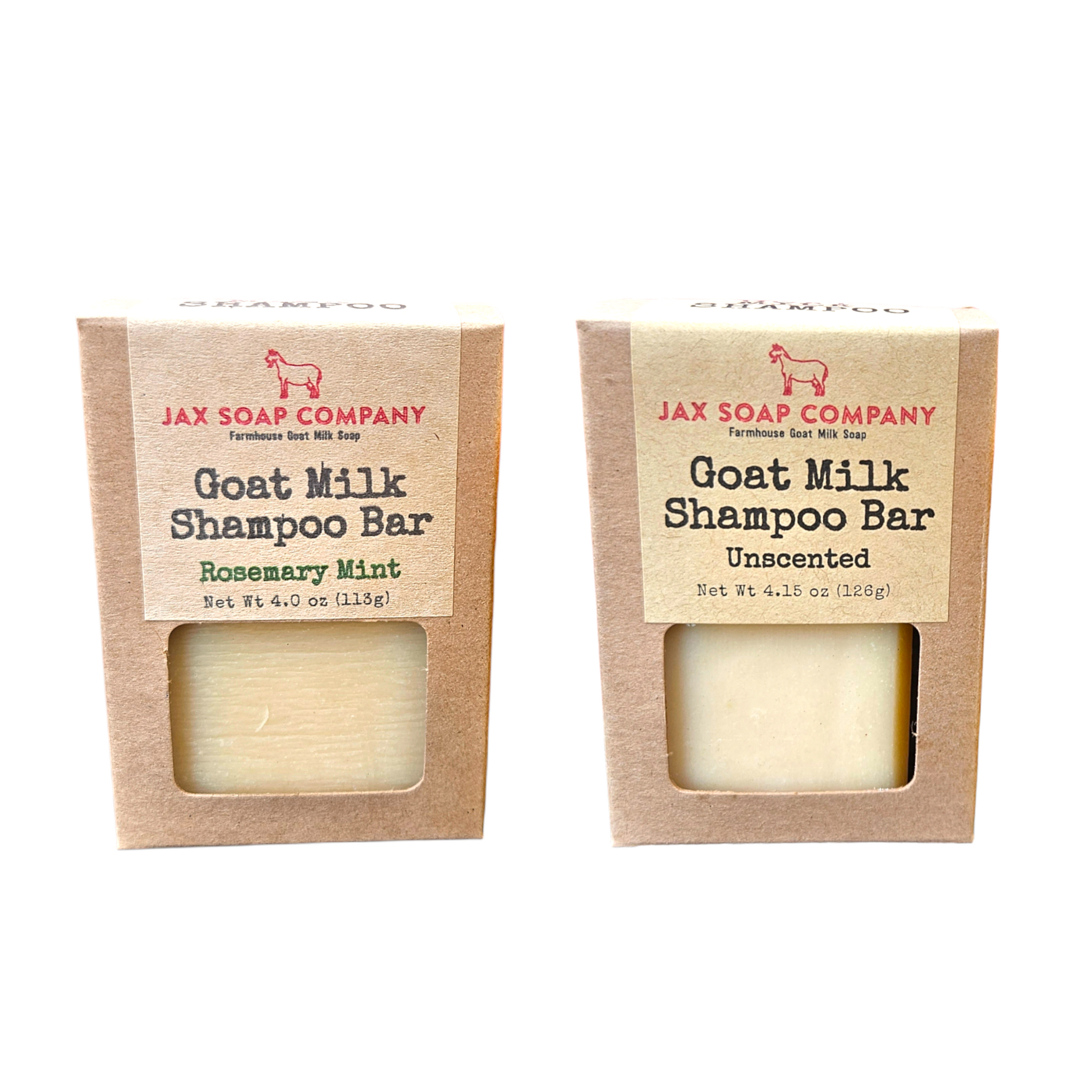 Goat Milk Shampoo Bars Shampoo Jax Soap Company