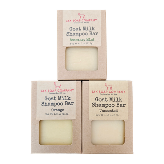 Goat Milk Shampoo Bars Shampoo Jax Soap Company