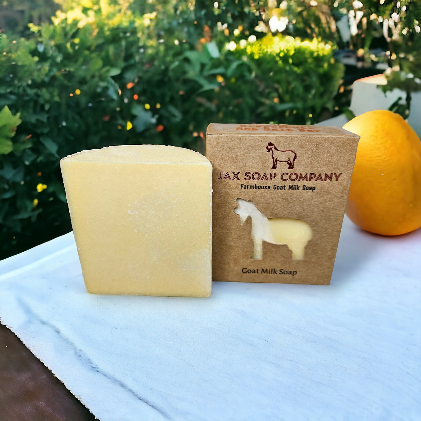 Orange Grapefruit Sea Salt Bar Bar Soap Jax Soap Company