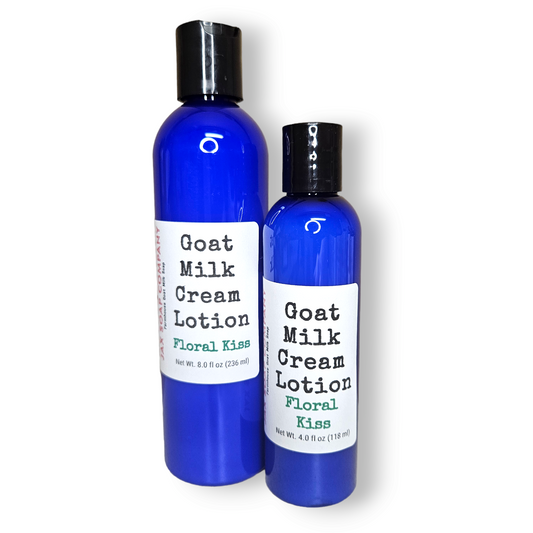 Goat Milk Cream Lotion- Summer Series '24 cream lotion Jax Soap Company Floral Kiss 8 ounce 