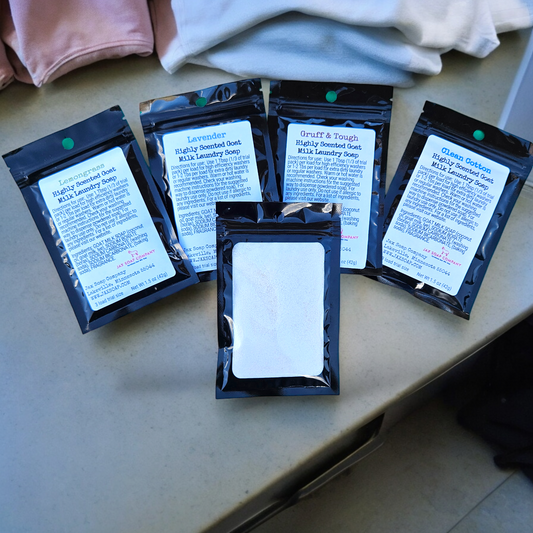 Goat Milk Laundry Soap, Trial Size  Jax Soap Company Sampler Pack