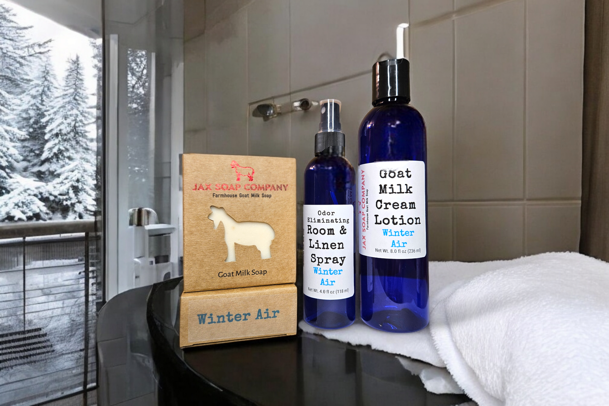 Winter Air Room & Linen Spray - Fall & Winter Series '25 Room Spray Jax Soap Company