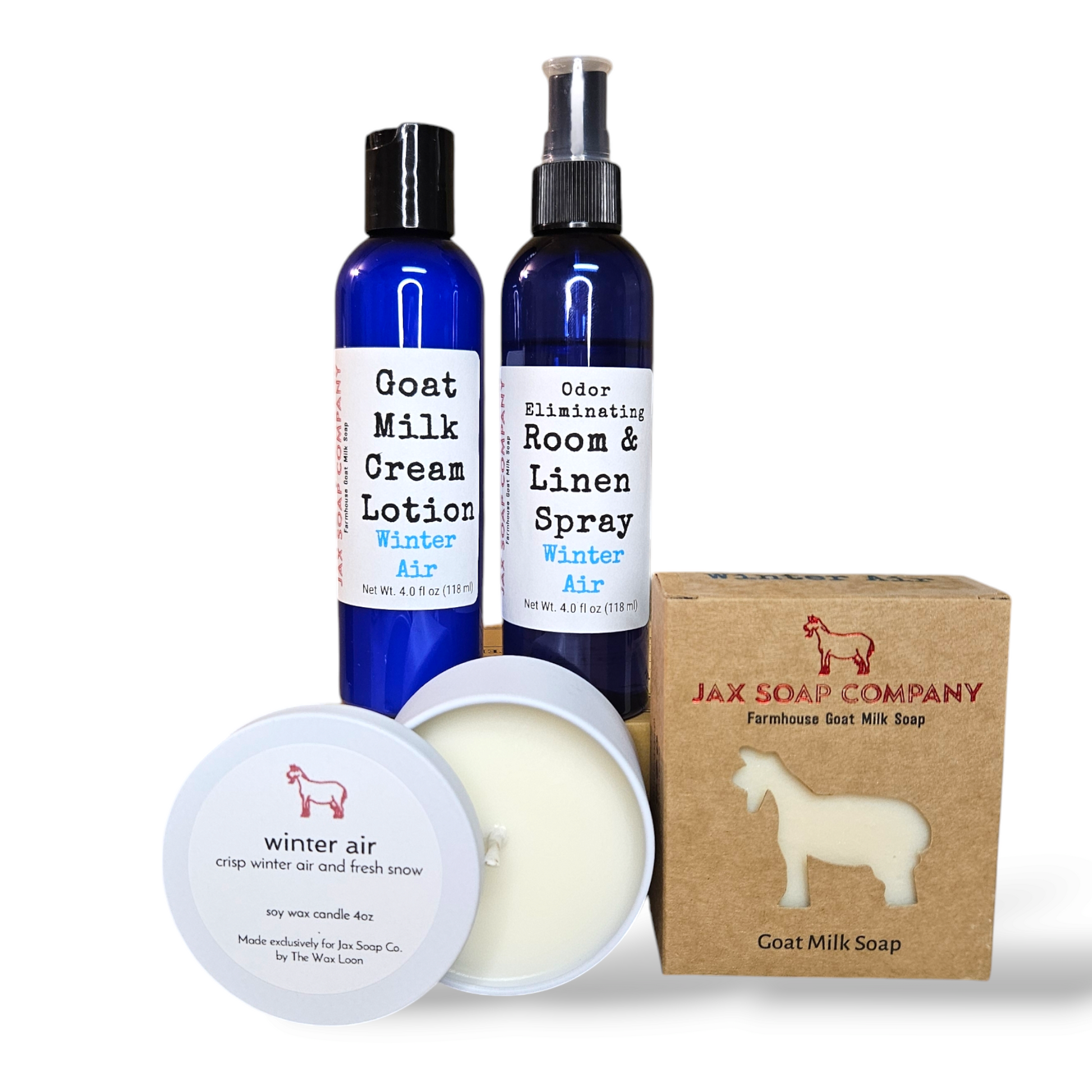 Winter Air Gift Basket  Jax Soap Company