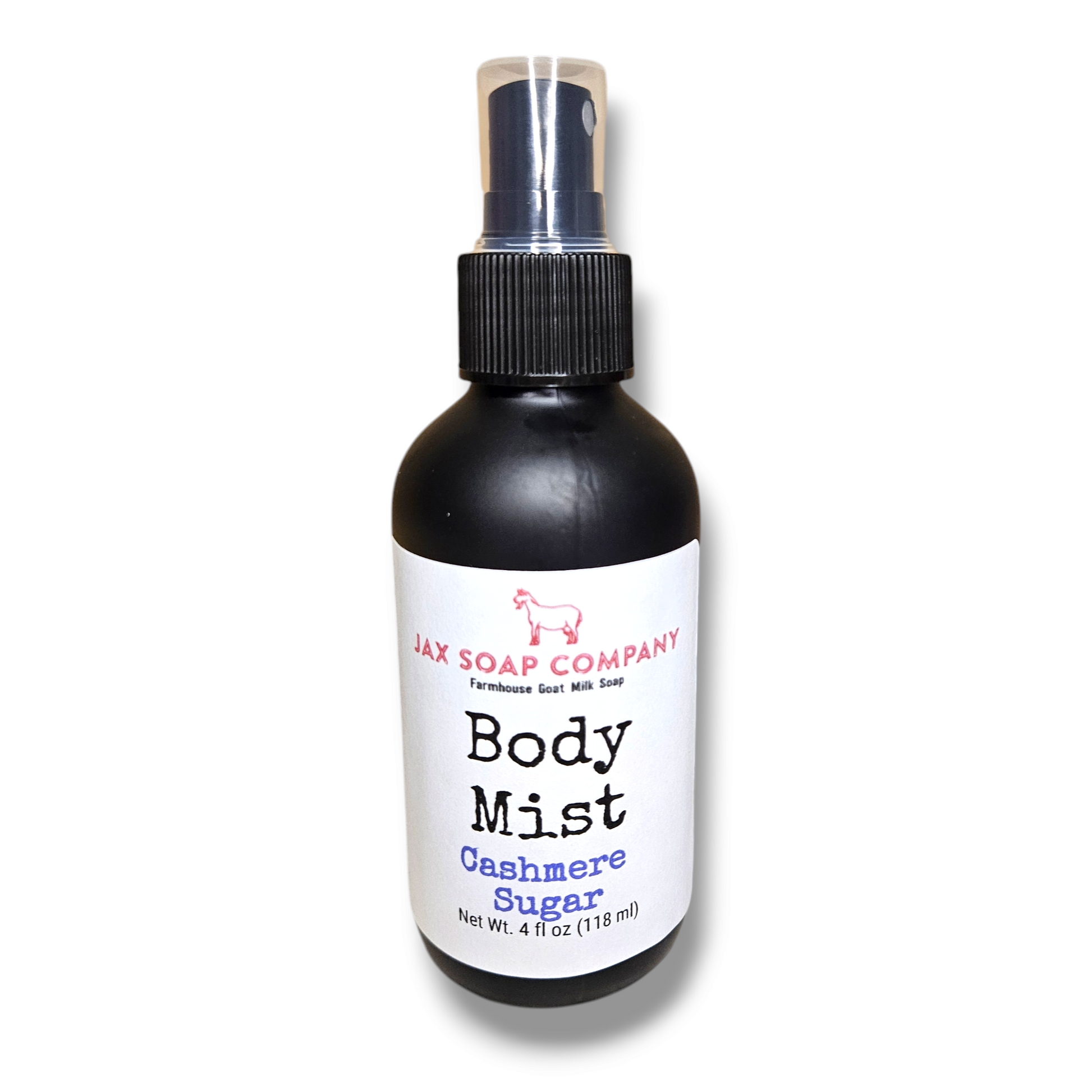 Body Mist POS Body Mist Jax Soap Company Cashmere Sugar