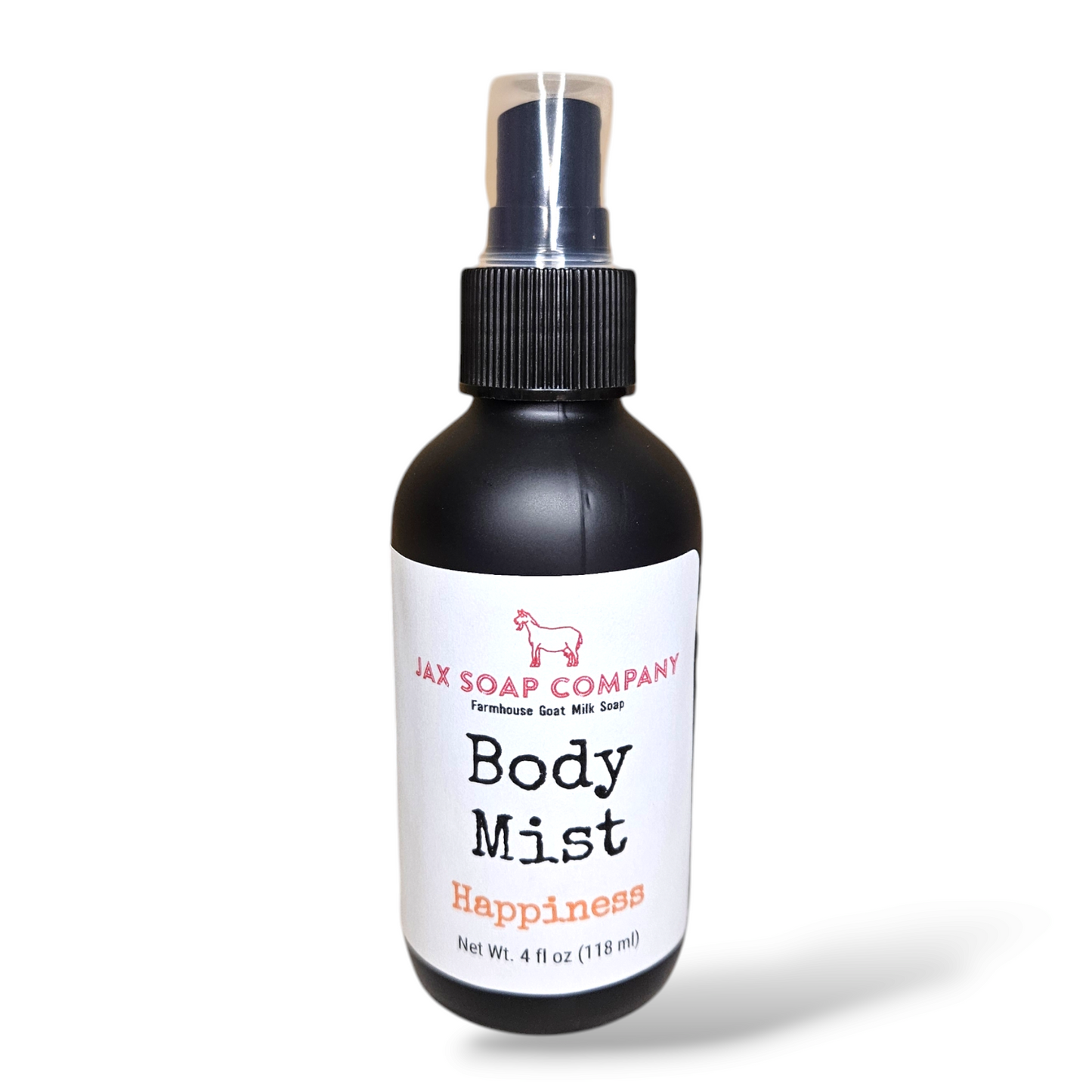 Body Mist POS Body Mist Jax Soap Company Happiness