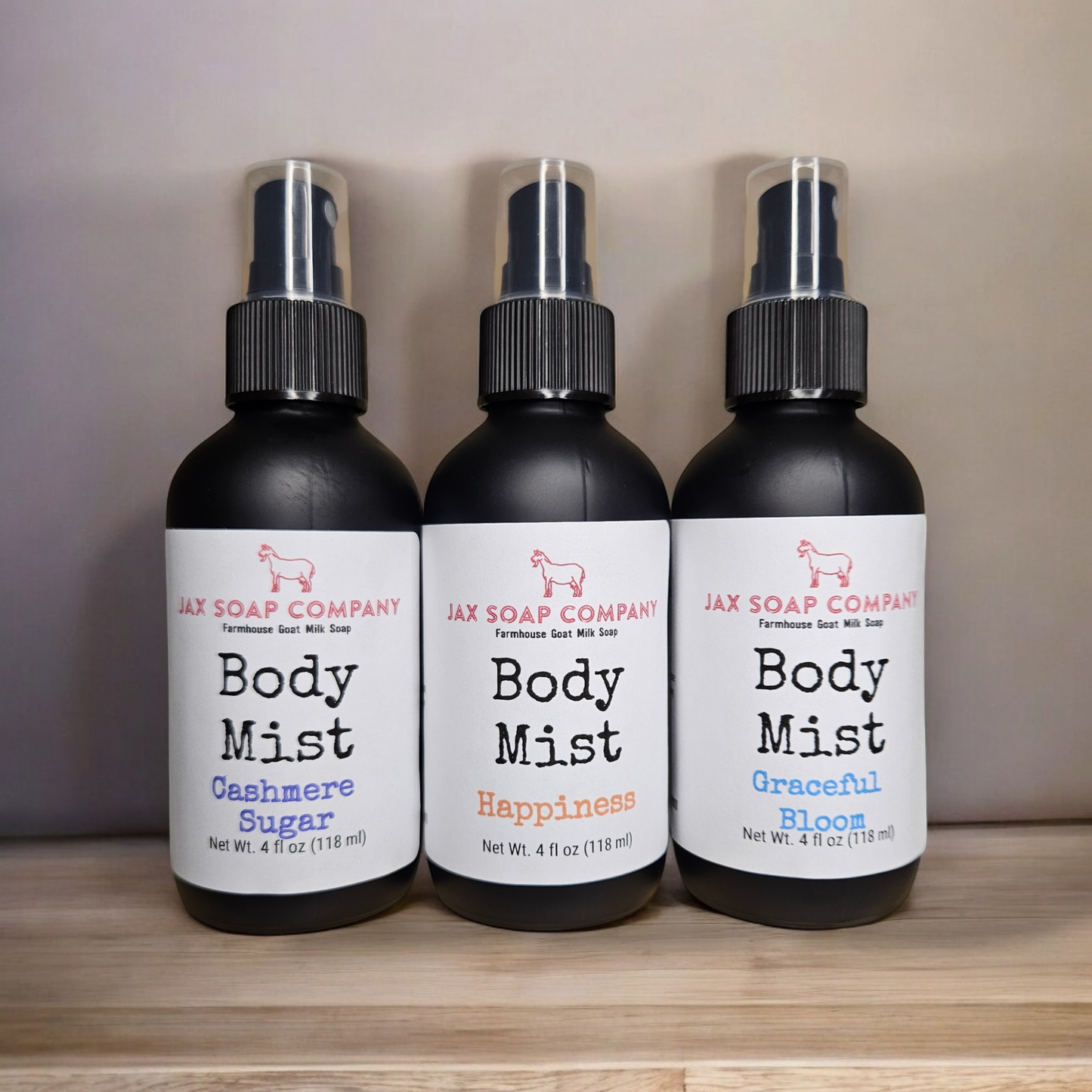 Body Mist POS Body Mist Jax Soap Company