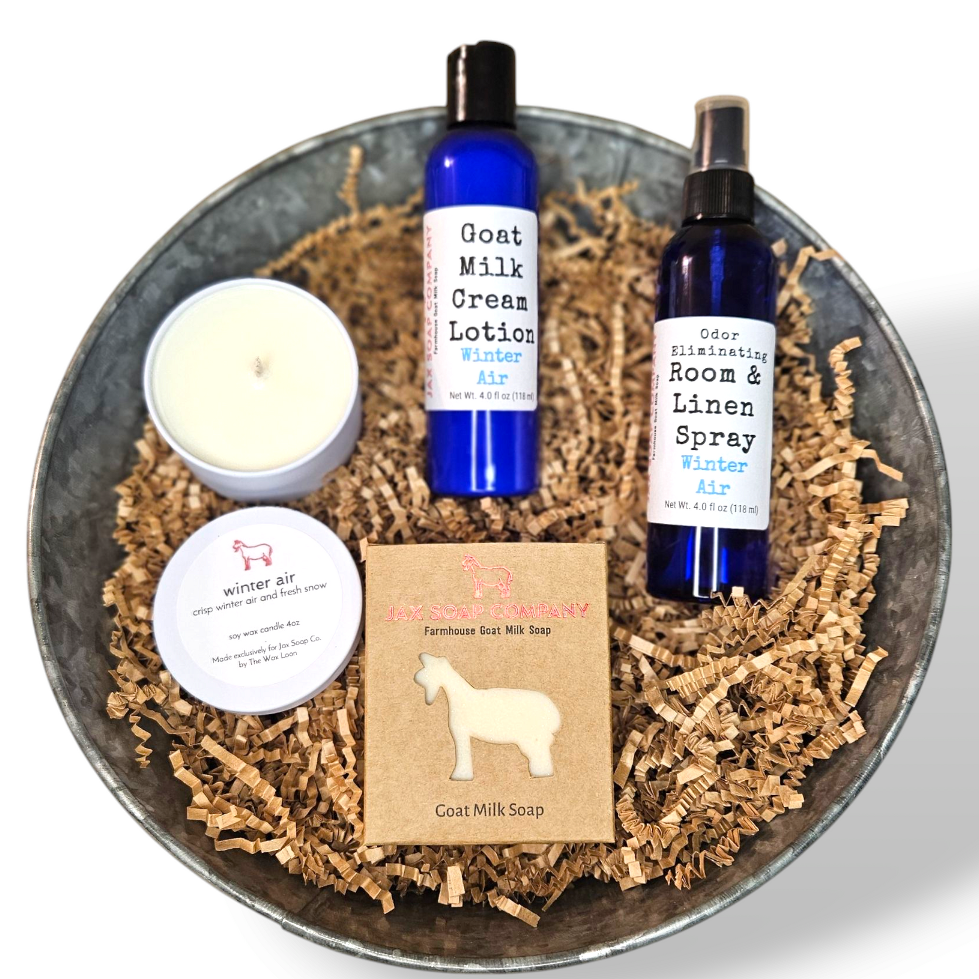 Winter Air Gift Basket Jax Soap Company