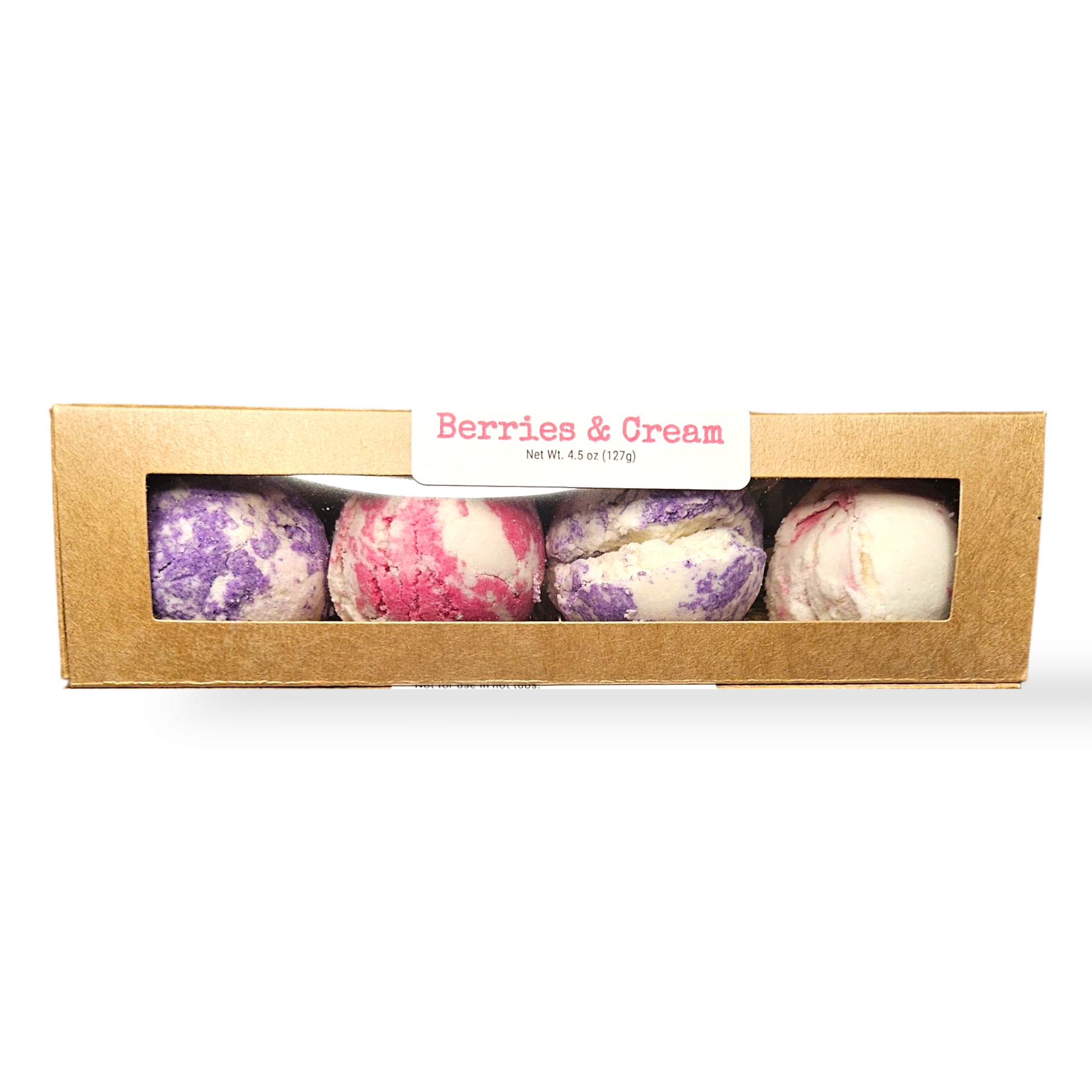 Bubble Bath Milk Scoops Bath & Body Jax Soap Company Berries & Cream