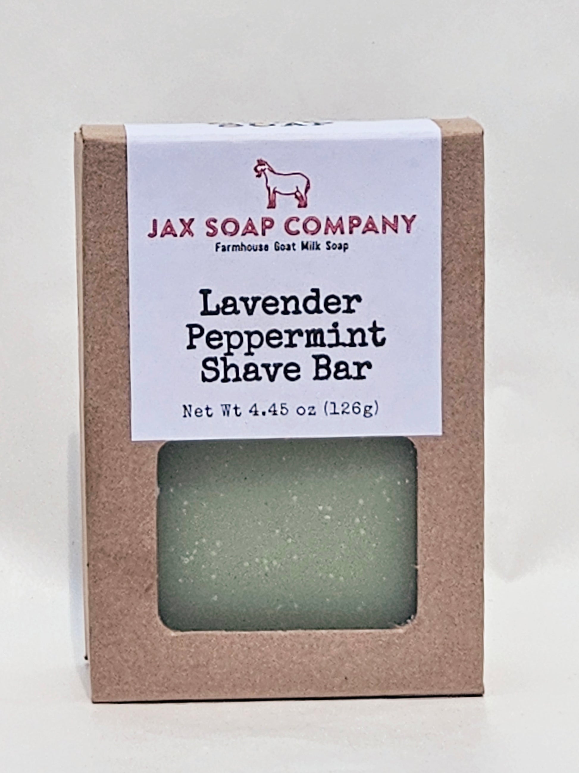Lavender Peppermint Shave Bar Bar Soap Jax Soap Company   