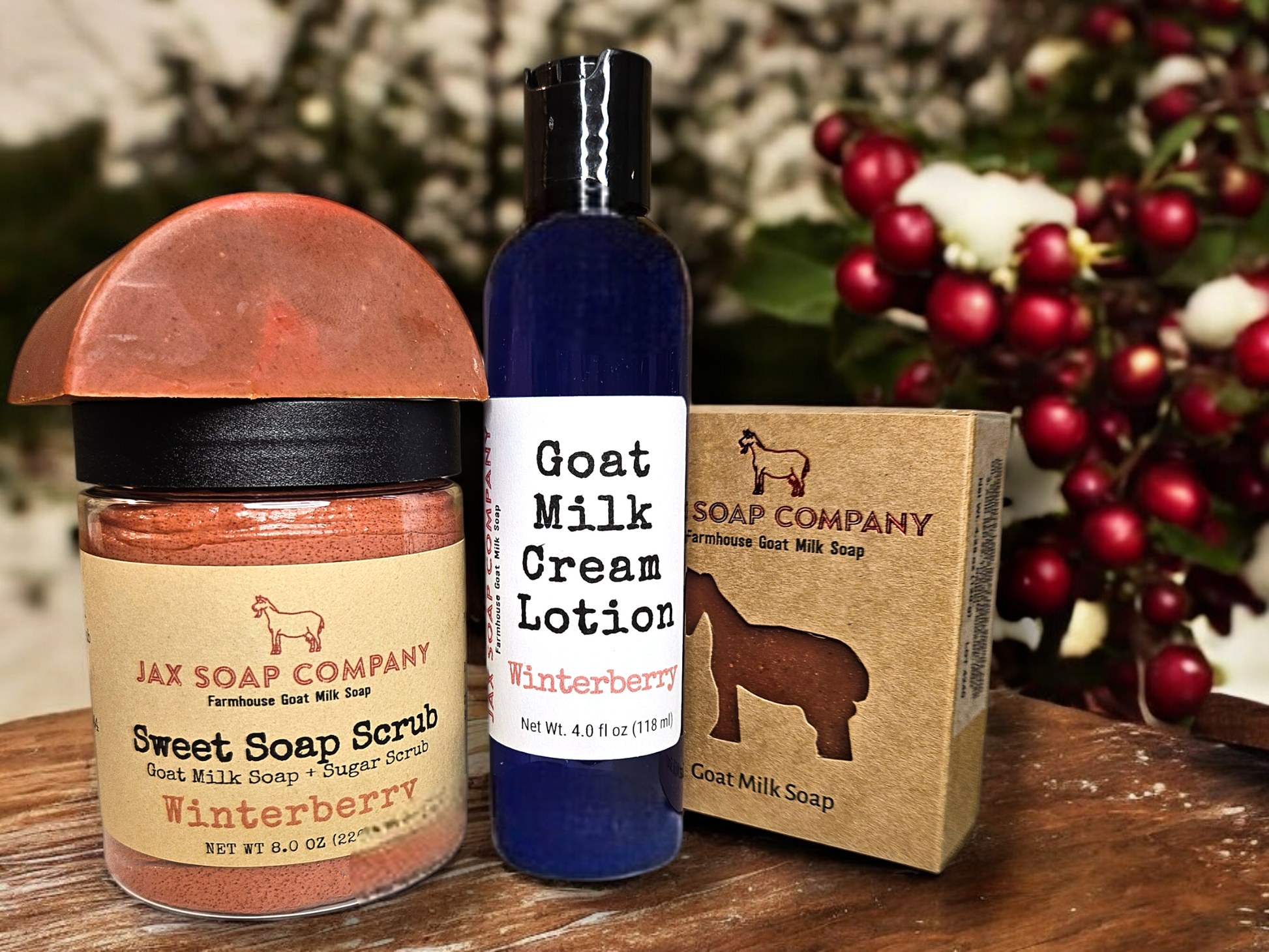 Goat Milk Cream Lotion- Fall Series '24 cream lotion Jax Soap Company   