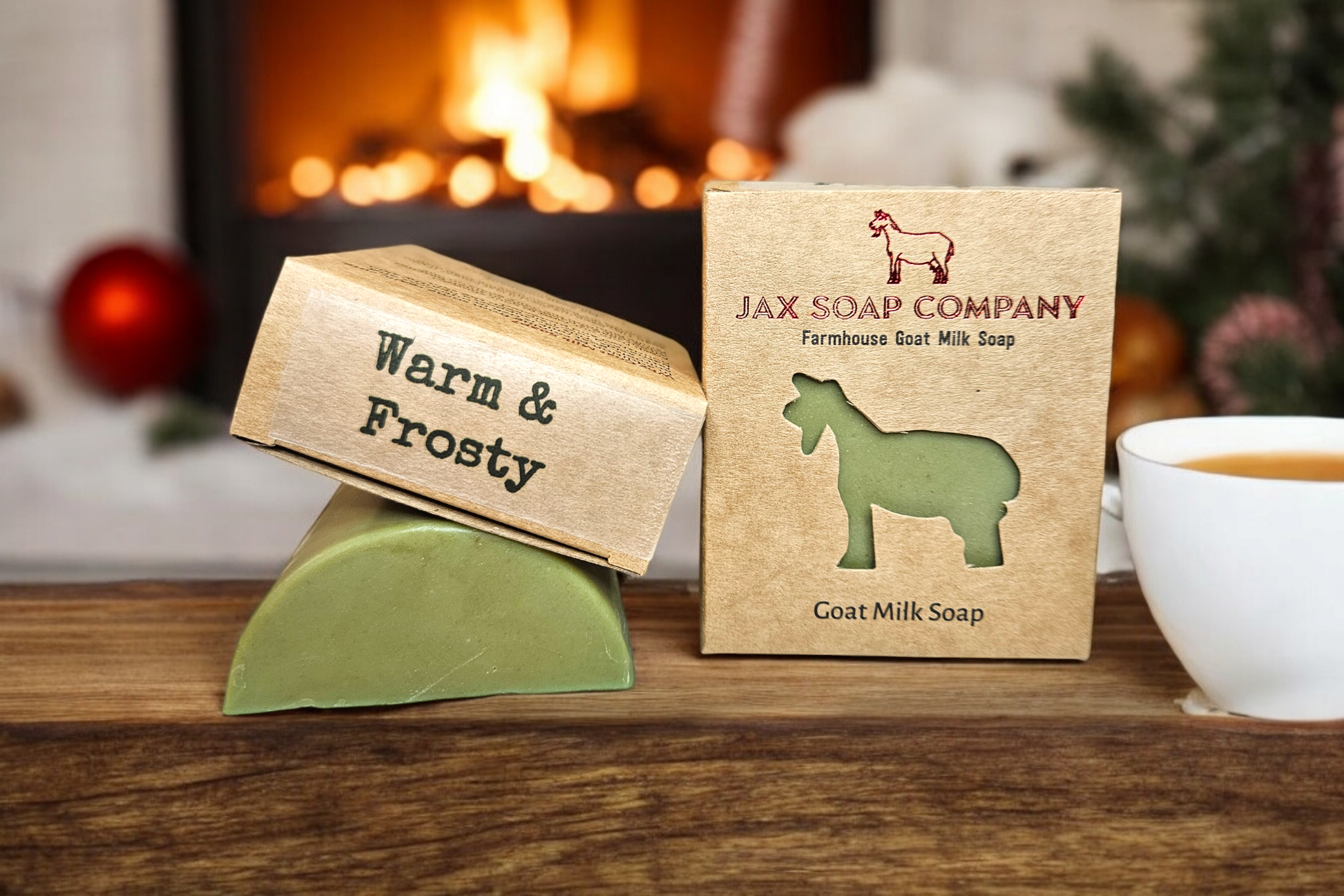 Warm & Frosty Signature Bar Soap - Winter Series '24 Bar Soap Jax Soap Company   