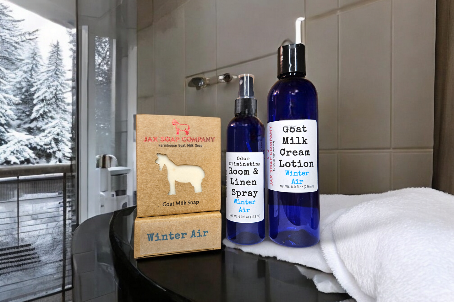 Winter Air Room & Linen Spray - Winter Series '24 Room Spray Jax Soap Company   